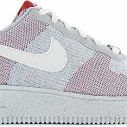 Nike Air Force 1 Crater Flyknit - Sneakers Sport Vrije Tijd Fitness Schoenen Grijs DH3375-002 AF1 - Maat EU 38.5
