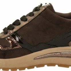 Tamaris Sneakers Bruin Synthetisch - Dames - Maat 40 -Dames-schoenen Verkoop 550x268 3