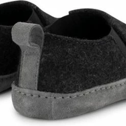 Travelin' In-Home Dames Sloffen - Wollen Pantoffels - Suede Zool - Grijs - Maat 40 -Dames-schoenen Verkoop 550x269 10