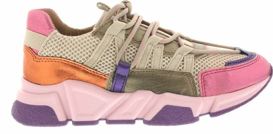 Dames Sneakers Dwrs Los Angeles Purple Beige - Maat 41 3 Dames Sneakers Dwrs Los Angeles Purple Beige - Maat 41
