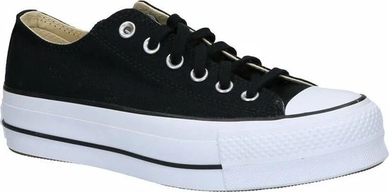 Converse Chuck Taylor All Star Lift Ox Lage Sneakers - Dames - Zwart - Maat 37 36 Converse Chuck Taylor All Star Lift Ox Lage Sneakers - Dames - Zwart - Maat 37 - Afbeelding 34
