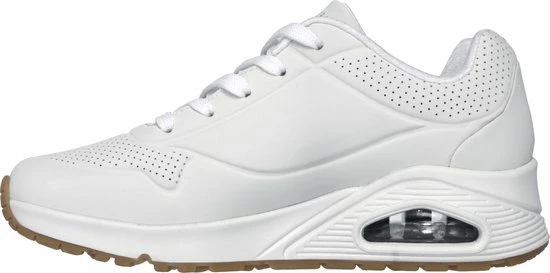 Skechers Uno Stand On Air Dames Sneakers - White - Maat 38 4 Skechers Uno Stand On Air Dames Sneakers - White - Maat 38 - Afbeelding 2