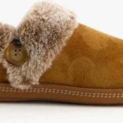Skechers Cozy Campfire Gevoerde Dames Pantoffels - Cognac - Maat 37 - Extra Comfort - Memory Foam -Dames-schoenen Verkoop 550x273 14