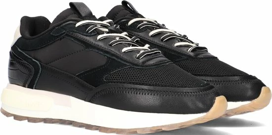 The Hoff Brand Woodlands Lage Sneakers - Leren Sneaker - Dames - Zwart - Maat 37 4 The Hoff Brand Woodlands Lage Sneakers - Leren Sneaker - Dames - Zwart - Maat 37 - Afbeelding 2