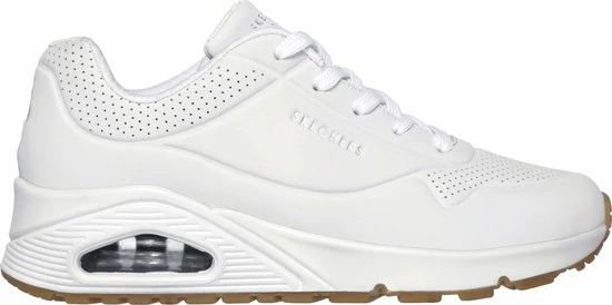 Skechers Uno Stand On Air Dames Sneakers - White - Maat 38 3 Skechers Uno Stand On Air Dames Sneakers - White - Maat 38