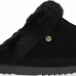 Warmbat Lismore Suede Dames Pantoffels - Black - Maat 37 -Dames-schoenen Verkoop 550x274 8