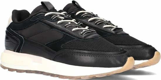 The Hoff Brand Woodlands Lage Sneakers - Leren Sneaker - Dames - Zwart - Maat 37 10 The Hoff Brand Woodlands Lage Sneakers - Leren Sneaker - Dames - Zwart - Maat 37 - Afbeelding 8