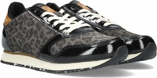 Woden Ydun Animal Lage Sneakers - Dames - Zwart - Maat 40 9 Woden Ydun Animal Lage Sneakers - Dames - Zwart - Maat 40 - Afbeelding 7