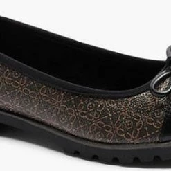 Graceland Zwarte Ballerina Print - Maat 40 -Dames-schoenen Verkoop 550x276 5