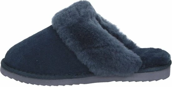 Warmbat Flurry Suede Dames Pantoffels - Dark Navy - Maat 41 19 Warmbat Flurry Suede Dames Pantoffels - Dark Navy - Maat 41 - Afbeelding 17