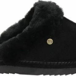 Warmbat Lismore Suede Dames Pantoffels - Black - Maat 37 -Dames-schoenen Verkoop 550x278 6
