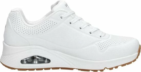 Skechers Uno Stand On Air Dames Sneakers - White - Maat 38 20 Skechers Uno Stand On Air Dames Sneakers - White - Maat 38 - Afbeelding 18