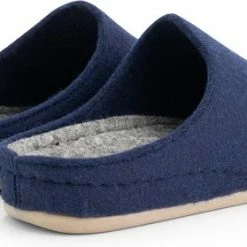 Travelin' At-Home Dames Sloffen - Wollen Pantoffels - Instappers Met Rubberen Zool - Navy Blauw - Maat 40 13 Travelin' At-Home Dames Sloffen - Wollen Pantoffels - Instappers Met Rubberen Zool - Navy Blauw - Maat 40 -Dames-schoenen Verkoop 550x279 5