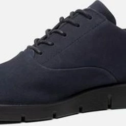 Ecco Bella Veterschoenen Blauw Nubuck - Dames - Maat 39 -Dames-schoenen Verkoop 550x279 9