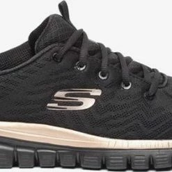 Skechers Graceful Get Connected Sneakers Zwart - Maat 41 -Dames-schoenen Verkoop 550x280 11
