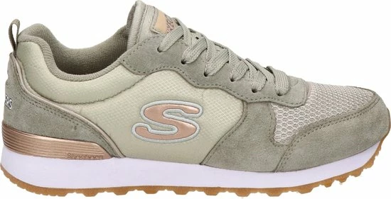 Skechers Retros-OG 85-Goldn Gurl Dames Sneakers - Taupe - Maat 37 20 Skechers Retros-OG 85-Goldn Gurl Dames Sneakers - Taupe - Maat 37 - Afbeelding 18
