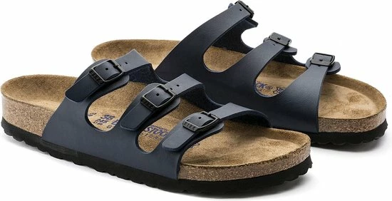 Birkenstock Florida BF WB Narrow Dames Slippers - Blue - Maat 40 5 Birkenstock Florida BF WB Narrow Dames Slippers - Blue - Maat 40 - Afbeelding 3