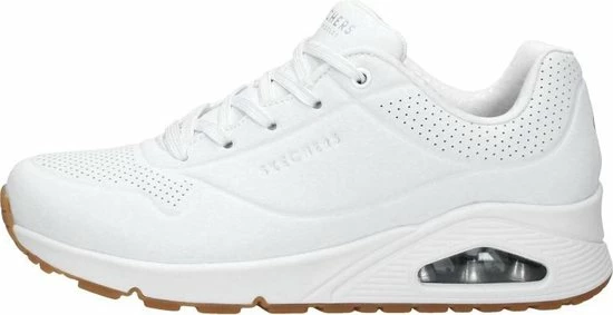 Skechers Uno Stand On Air Dames Sneakers - White - Maat 38 17 Skechers Uno Stand On Air Dames Sneakers - White - Maat 38 - Afbeelding 15