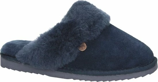 Warmbat Flurry Suede Dames Pantoffels - Dark Navy - Maat 41 15 Warmbat Flurry Suede Dames Pantoffels - Dark Navy - Maat 41 - Afbeelding 13