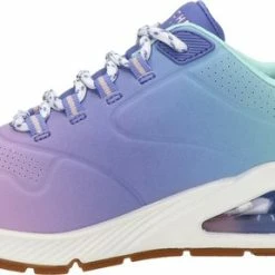 Skechers Street Uno 2 Dames Sneaker - Blauw Multi - Maat 41 -Dames-schoenen Verkoop 550x288 3