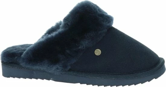 Warmbat Flurry Suede Dames Pantoffels - Dark Navy - Maat 41 12 Warmbat Flurry Suede Dames Pantoffels - Dark Navy - Maat 41 - Afbeelding 10
