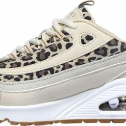 Skechers Uno Wild Streets Dames Sneakers - White/Leopard - Maat 39 -Dames-schoenen Verkoop 550x290 2