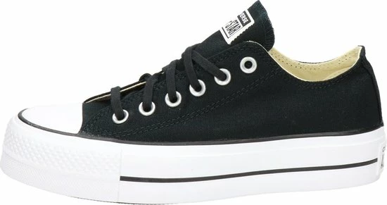 Converse Chuck Taylor All Star Lift Ox Lage Sneakers - Dames - Zwart - Maat 37 10 Converse Chuck Taylor All Star Lift Ox Lage Sneakers - Dames - Zwart - Maat 37 - Afbeelding 8
