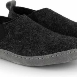 Travelin' In-Home Dames Sloffen - Wollen Pantoffels - Suede Zool - Grijs - Maat 40 -Dames-schoenen Verkoop 550x293 11