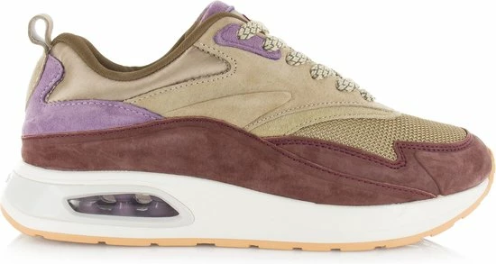 HOFF Sneakers Dames - Lage Sneakers / Damesschoenen - Suède - Big Ben - Nude - Maat 39 16 HOFF Sneakers Dames - Lage Sneakers / Damesschoenen - Suède - Big Ben - Nude - Maat 39 - Afbeelding 14