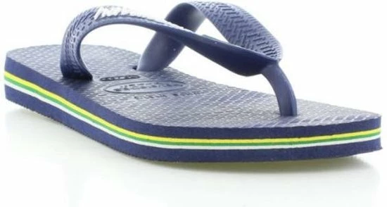 Havaianas Brasil Logo Unisex Slippers - Navy Blue - Maat 35/36 9 Havaianas Brasil Logo Unisex Slippers - Navy Blue - Maat 35/36 - Afbeelding 7