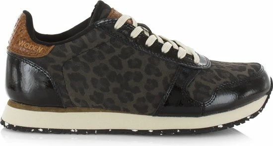 Woden Ydun Animal Lage Sneakers - Dames - Zwart - Maat 40 11 Woden Ydun Animal Lage Sneakers - Dames - Zwart - Maat 40 - Afbeelding 9