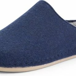 Travelin' At-Home Dames Sloffen - Wollen Pantoffels - Instappers Met Rubberen Zool - Navy Blauw - Maat 40 12 Travelin' At-Home Dames Sloffen - Wollen Pantoffels - Instappers Met Rubberen Zool - Navy Blauw - Maat 40 -Dames-schoenen Verkoop 550x294 6