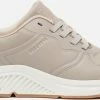 Skechers Arch Fit S-Miles- Mile Makers Dames Sneakers - Taupe - Maat 40 -Dames-schoenen Verkoop 550x295 8
