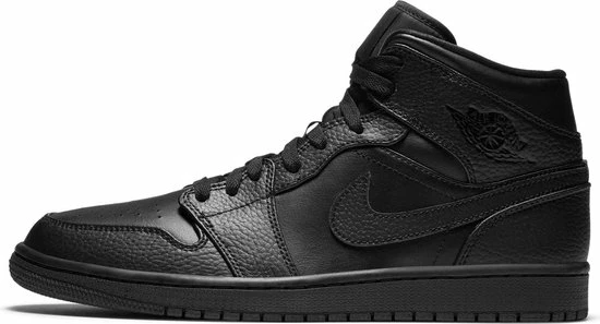 Nike Air Jordan 1 Mid Black, Size US 8,5 EUR 42 4 Nike Air Jordan 1 Mid Black, Size US 8,5 EUR 42 - Afbeelding 2
