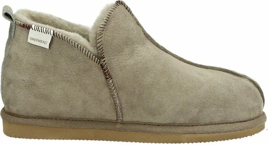 Shepherd Annie Dames Pantoffels - Taupe - Maat 37 12 Shepherd Annie Dames Pantoffels - Taupe - Maat 37 - Afbeelding 10