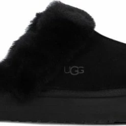 UGG Disquette Dames Sloffen - Black - Maat 40 -Dames-schoenen Verkoop 550x297 8