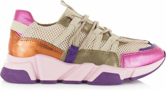 Dames Sneakers Dwrs Los Angeles Purple Beige - Maat 41 7 Dames Sneakers Dwrs Los Angeles Purple Beige - Maat 41 - Afbeelding 5