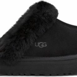 UGG Disquette Dames Sloffen - Black - Maat 40