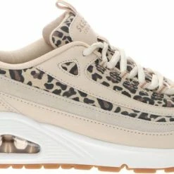 Skechers Uno Wild Streets Dames Sneakers - White/Leopard - Maat 39 -Dames-schoenen Verkoop 550x303 6