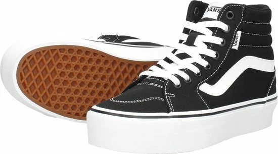 Vans Filmore Hi Platform Dames Sneaker - Zwart Multi - Maat 38 17 Vans Filmore Hi Platform Dames Sneaker - Zwart Multi - Maat 38 - Afbeelding 15