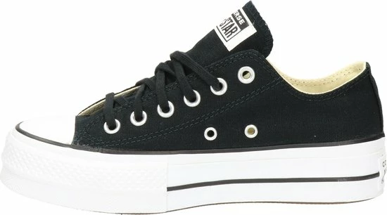 Converse Chuck Taylor All Star Lift Ox Lage Sneakers - Dames - Zwart - Maat 37 6 Converse Chuck Taylor All Star Lift Ox Lage Sneakers - Dames - Zwart - Maat 37 - Afbeelding 4