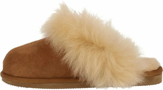 Shepherd Evelina Dames Sloffen - Chestnut - Maat 39 4 Shepherd Evelina Dames Sloffen - Chestnut - Maat 39 - Afbeelding 2