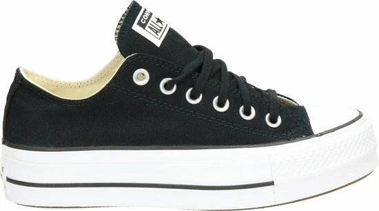 Converse Chuck Taylor All Star Lift Ox Lage Sneakers - Dames - Zwart - Maat 37 3 Converse Chuck Taylor All Star Lift Ox Lage Sneakers - Dames - Zwart - Maat 37
