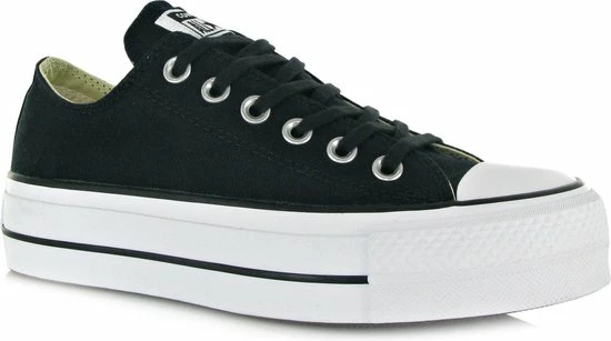 Converse Chuck Taylor All Star Lift Ox Lage Sneakers - Dames - Zwart - Maat 37 21 Converse Chuck Taylor All Star Lift Ox Lage Sneakers - Dames - Zwart - Maat 37 - Afbeelding 19