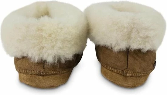 Texelana Wollen Sloffen En Pantoffels Voor Dames & Heren - Pantoffel Van Schapenvacht - Model Maya - Maat 41 6 Texelana Wollen Sloffen En Pantoffels Voor Dames & Heren - Pantoffel Van Schapenvacht - Model Maya - Maat 41 - Afbeelding 4