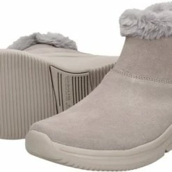Skechers On-The-Go Midtown - So Plush Dames Laarzen - Dark Taupe - Maat 37 -Dames-schoenen Verkoop 550x313 2