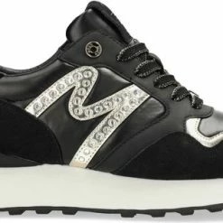 Mexx Dames Sneaker Juju Spark Zwart