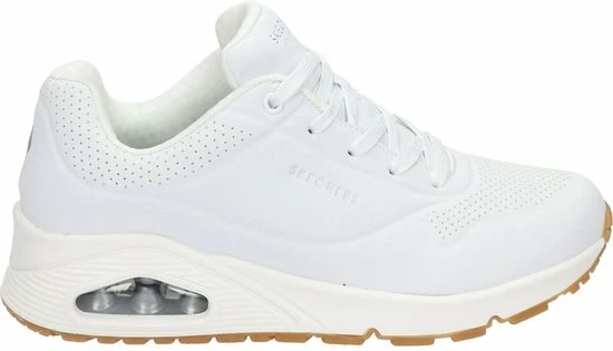 Skechers Uno Stand On Air Dames Sneakers - White - Maat 38 12 Skechers Uno Stand On Air Dames Sneakers - White - Maat 38 - Afbeelding 10
