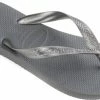 Havaianas Top Tiras Dames Slippers - Steel Grey - Maat 39/40 -Dames-schoenen Verkoop 550x318 1