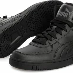 PUMA Rebound JOY Unisex Sneakers - Black/Castlerock - Maat 43 -Dames-schoenen Verkoop 550x318 10